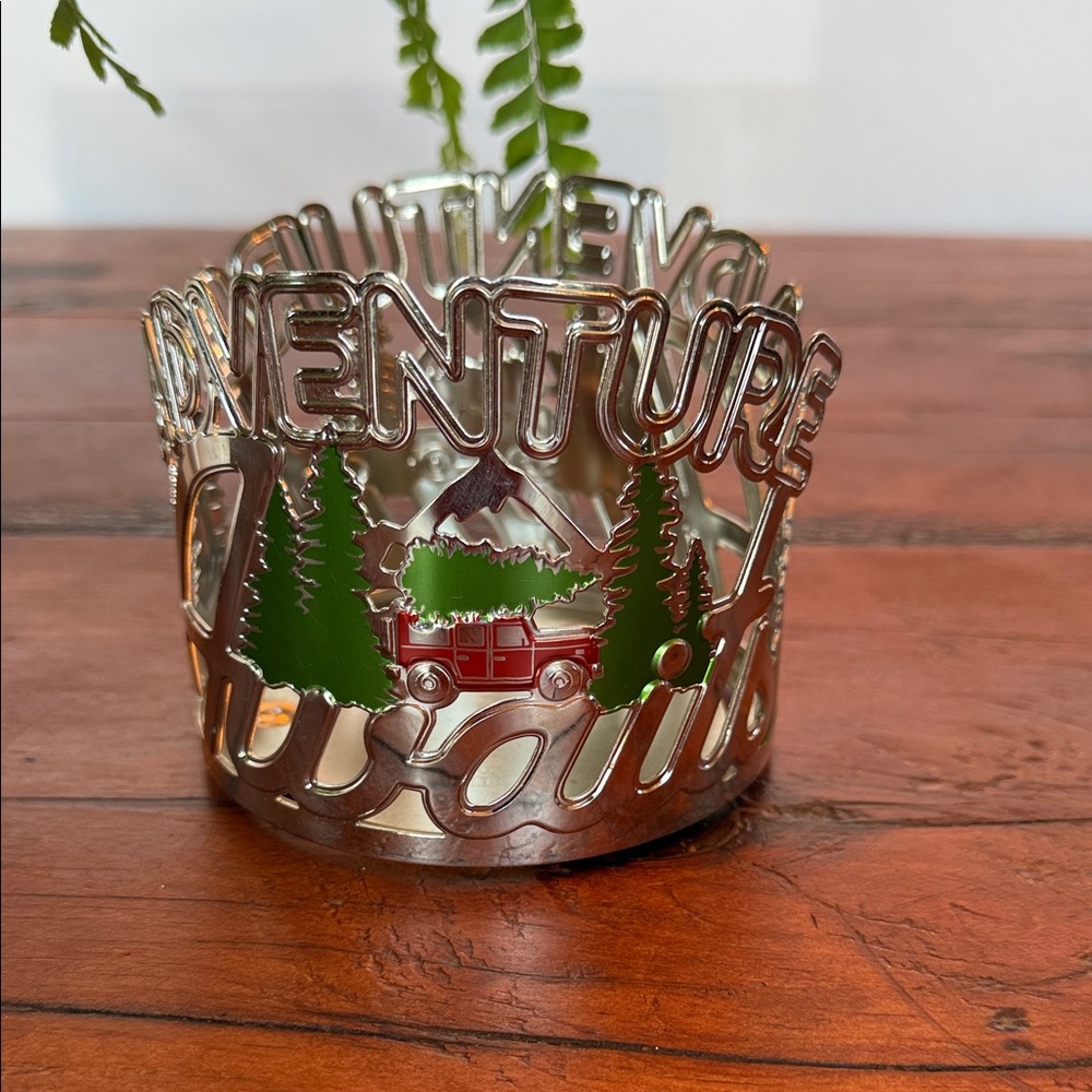 Bath & Body Works Metallic Candle Holder